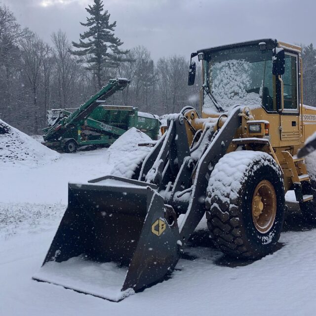 It’s springtime, right? We are open, despite the snow. Hopefully it will melt off later today, lol